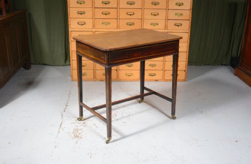 A REGENCY PAINTED SIDE TABLE C1820 - ADDITIONAL PHOTO 4
