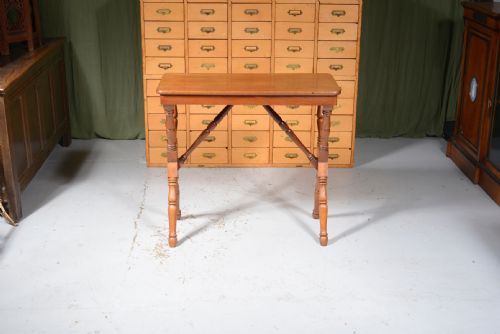 A WILLIAM IV MAHOGANY PUB CONSOLE TABLE C1830 - ADDITIONAL PHOTO 1