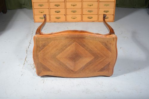 A FRENCH PARQUETRY KINGWOOD OCCASIONAL OR WRITING TABLE C1900 - ADDITIONAL PHOTO 3