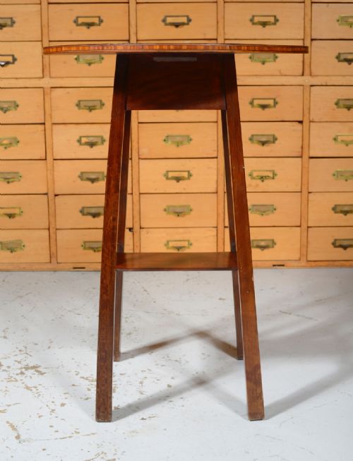 AN INLAID MAHOGANY TABLE BY LIBERTY CO C1900 - ADDITIONAL PHOTO 2