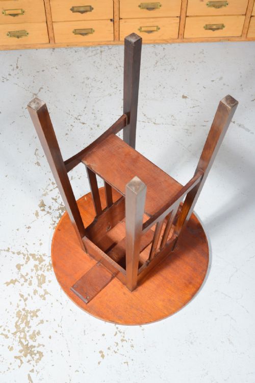 AN INLAID MAHOGANY TABLE BY LIBERTY CO C1900 - ADDITIONAL PHOTO 8
