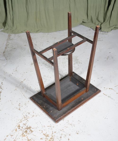 AN ARTS CRAFTS TILE TOP TABLE IN THE MANNER OF CFA VOYSEY C1880 - ADDITIONAL PHOTO 4