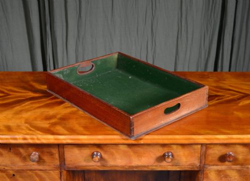 a victorian mahogany cutlery tray c1870 - CATEGORY: ANTIQUE MISCELLANEOUS - DATED VICTORIAN