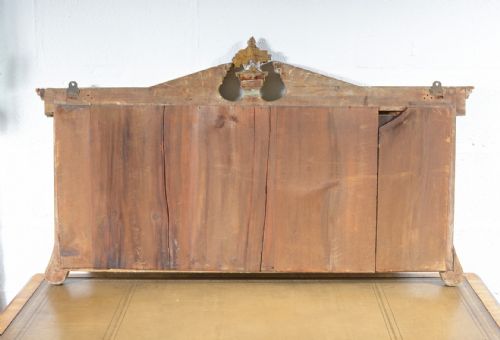 A 19TH CENTURY ARCHITECTURAL TRIPTYCH OVERMANTEL MIRROR C1850 - ADDITIONAL PHOTO 6
