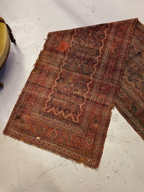 AN ANTIQUE CAUCASIAN RUNNER C1900 - ADDITIONAL PHOTO 8