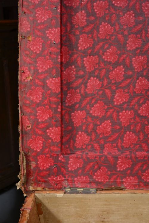 A LARGE VICTORIAN BOX OTTOMAN FOR UPHOLSTERY C1850 - ADDITIONAL PHOTO 5