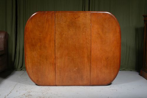 A GEORGE III MAHOGANY DOUBLE GATELEG DINING TABLE C1800 - ADDITIONAL PHOTO 5