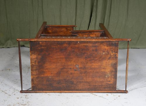 AN ANGLO JAPANESE HEAVY HARDWOOD OCCASIONAL TABLE TO A DESIGN BY EW GODWIN 1870'S - ADDITIONAL PHOTO 8