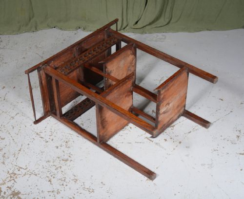 AN ANGLO JAPANESE HEAVY HARDWOOD OCCASIONAL TABLE TO A DESIGN BY EW GODWIN 1870'S - ADDITIONAL PHOTO 9