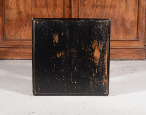 AN AESTHETIC MOVEMENT EBONISED TWO TIER OCCASIONAL TABLE TO A DESIGN BY EW GODWIN C1870 - ADDITIONAL PHOTO 5