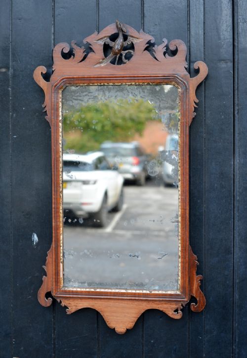A 19TH CENTURY SWANSEA MIRROR WITH MERCURY PLATE C1840 - ADDITIONAL PHOTO 3