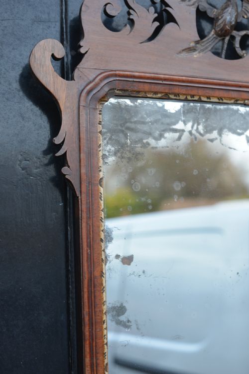 A 19TH CENTURY SWANSEA MIRROR WITH MERCURY PLATE C1840 - ADDITIONAL PHOTO 7