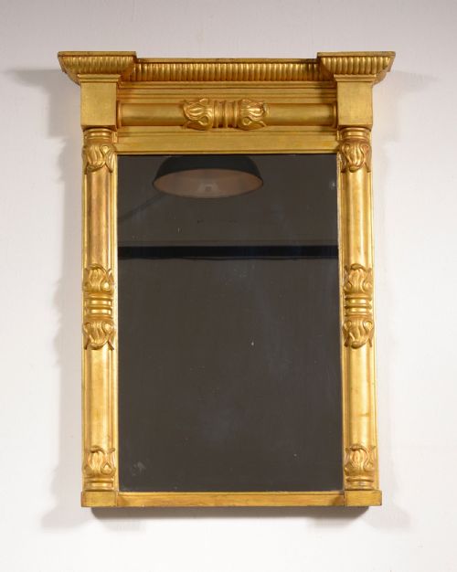 A WILLIAM IV CARVED GILT WOOD PIER MIRROR C1835 - ADDITIONAL PHOTO 1