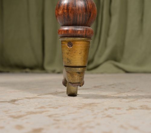 A WILLIAM IV SIMULATED ROSEWOOD BOBBIN SLIPPER CHAIR C1835 - ADDITIONAL PHOTO 10