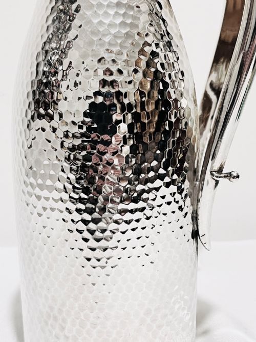 ANTIQUE SILVER PLATED WINE BOTTLE HOLDER BY RUPERT FAVELL CO OF LONDON C1880 - ADDITIONAL PHOTO 2
