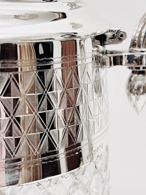 ANTIQUE SILVER PLATED BEER LEMONADE PIMMS JUG BY WILLIAM HUTTON SONS C1880 - ADDITIONAL PHOTO 1