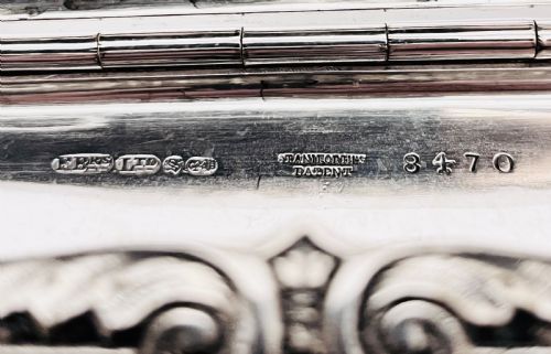ANTIQUE SILVER PLATED FOLDING BISCUIT BOX WARMER BY FENTON BROTHERS C1880 - ADDITIONAL PHOTO 7