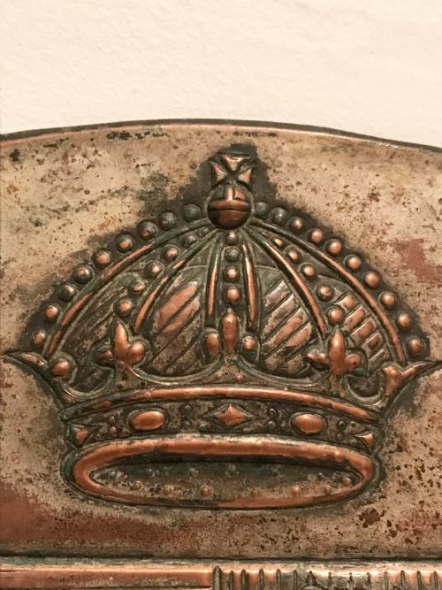 COPPER SHIELD FROM SHREWSBURY SCHOOL - ADDITIONAL PHOTO 1