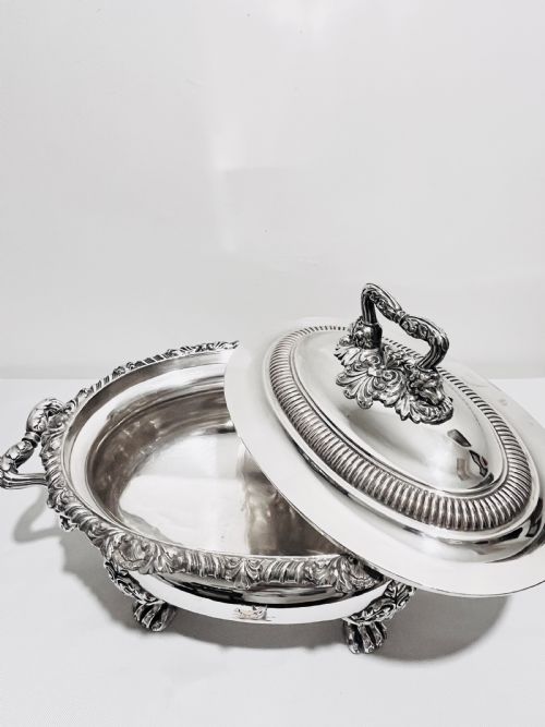 MATTHEW BOULTON C1810 OLD SHEFFIELD SILVER PLATE SOUP TUREEN - ADDITIONAL PHOTO 5