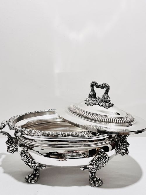 MATTHEW BOULTON C1810 OLD SHEFFIELD SILVER PLATE SOUP TUREEN - ADDITIONAL PHOTO 7