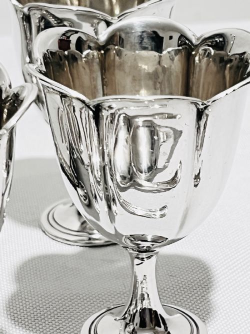 ANTIQUE SILVER PLATED EGG CRUET BY JAMES DIXON SONS C1880 - ADDITIONAL PHOTO 2