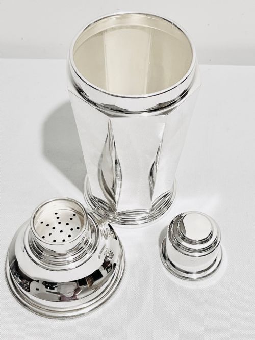 ART DECO COCKTAIL SHAKER C1920 BY THOMAS WILKINSON SONS - ADDITIONAL PHOTO 1