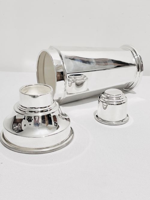 ART DECO COCKTAIL SHAKER C1920 BY THOMAS WILKINSON SONS - ADDITIONAL PHOTO 2