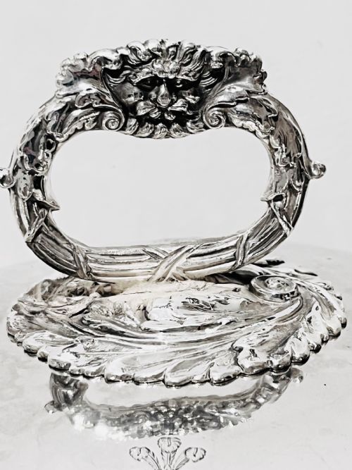 OLD SHEFFIELD SILVER PLATE SET OF 4 CLOCHES C1830 - ADDITIONAL PHOTO 2
