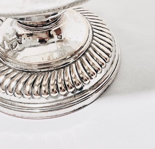 PAIR OLD SHEFFIELD SILVER PLATE WINE COOLERS C1830 - ADDITIONAL PHOTO 4