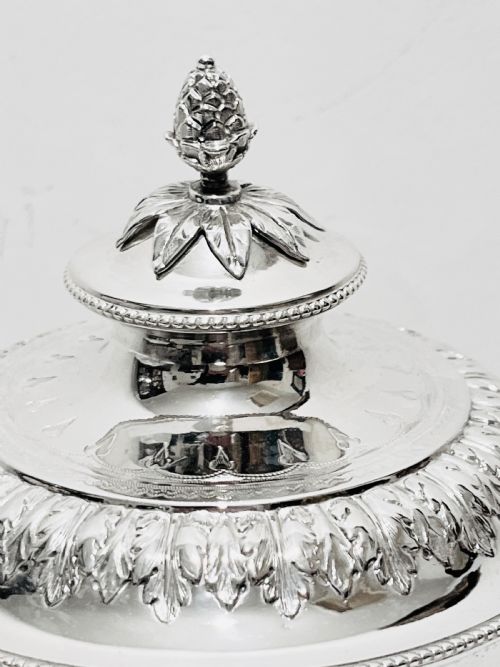HANDSOME SILVER PLATED BISCUIT BOX BY MARTIN HALL CO C1880 - ADDITIONAL PHOTO 4