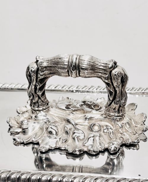 EXCEPTIONAL OLD SHEFFIELD SILVER PLATE ANTIQUE ENTREE DISH C1810 - ADDITIONAL PHOTO 3