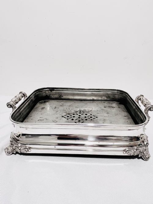 EXCEPTIONAL OLD SHEFFIELD SILVER PLATE ANTIQUE ENTREE DISH C1810 - ADDITIONAL PHOTO 7