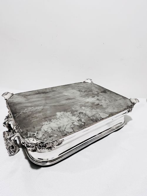 EXCEPTIONAL OLD SHEFFIELD SILVER PLATE ANTIQUE ENTREE DISH C1810 - ADDITIONAL PHOTO 8