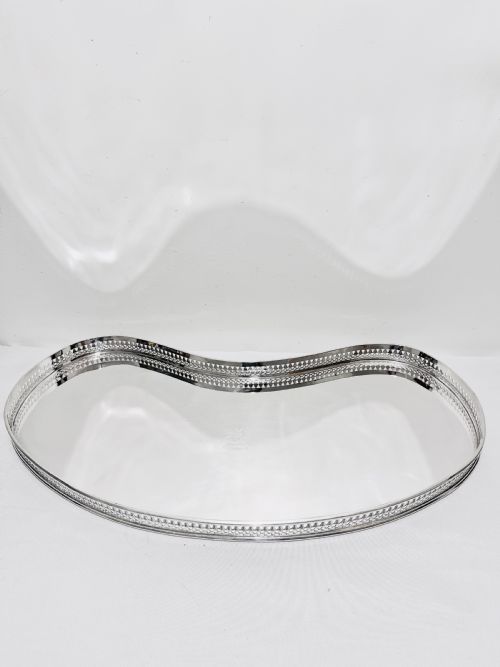silver plated gallery tray c1930 - CATEGORY: ANTIQUE MISCELLANEOUS - DATED 1930