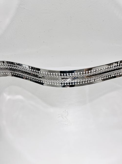 SILVER PLATED GALLERY TRAY C1930 - ADDITIONAL PHOTO 2