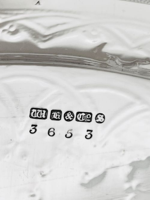 ANTIQUE SILVER PLATED SALVER C1880 BY WHYTOCK SONS DUNDEE SCOTLAND - ADDITIONAL PHOTO 5