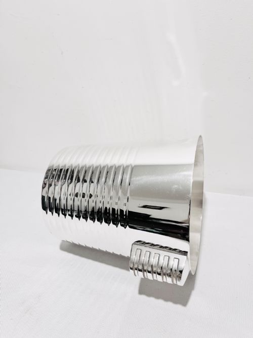 ART DECO CHRISTOFLE SILVER PLATED WINE COOLER OR CHAMPAGNE BUCKET C1930 - ADDITIONAL PHOTO 3