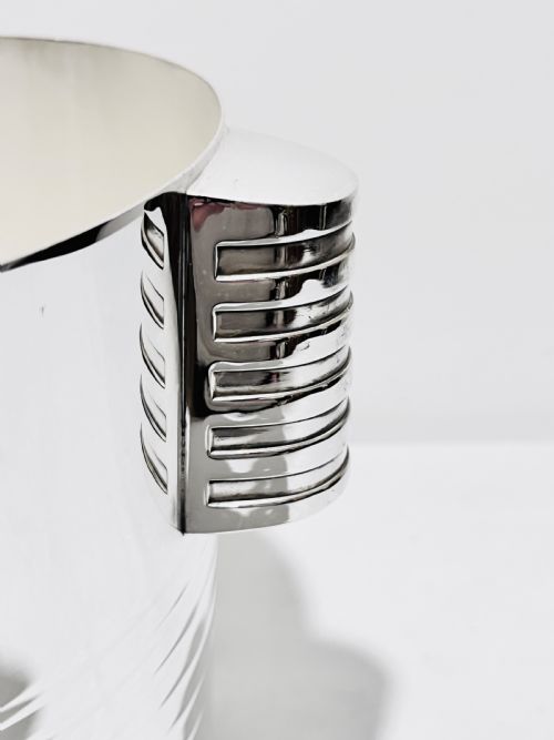 ART DECO CHRISTOFLE SILVER PLATED WINE COOLER OR CHAMPAGNE BUCKET C1930 - ADDITIONAL PHOTO 5