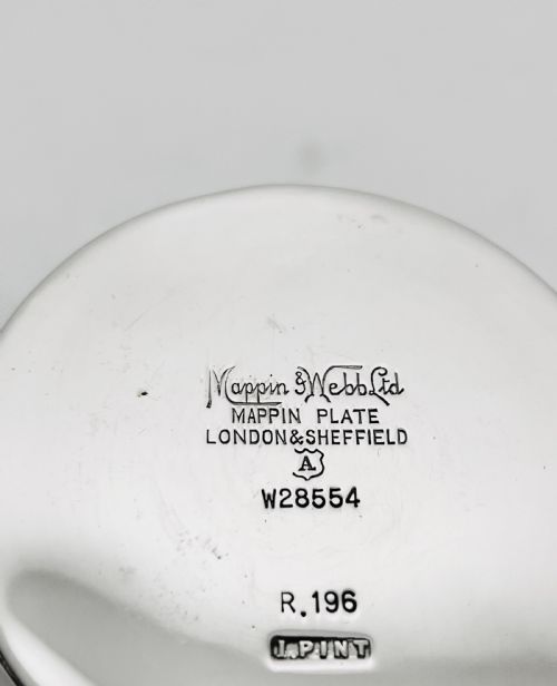 MAPPIN WEBB SILVER PLATED COCKTAIL SHAKER C1930 - ADDITIONAL PHOTO 4