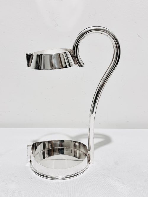 antique silver plated wine bottle holder by mappin webb c1900 - CATEGORY: ANTIQUE SILVER - DATED 1900