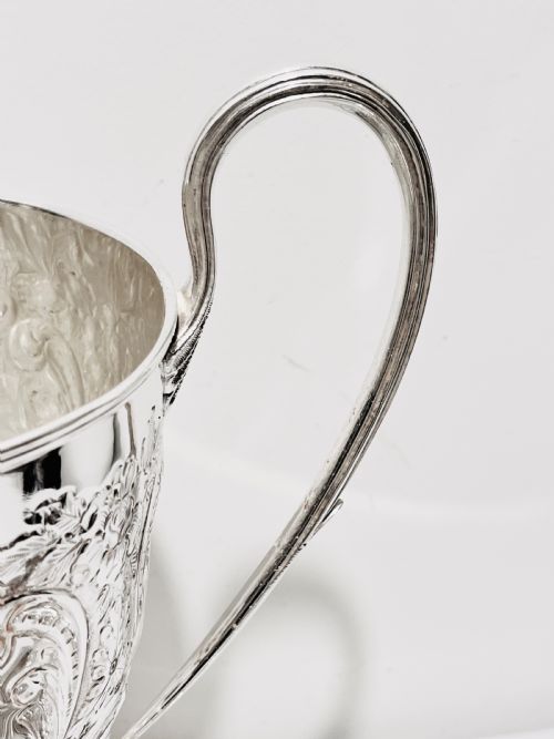 ANTIQUE SILVER PLATED FOOTBALL TROPHY C1910 - ADDITIONAL PHOTO 5
