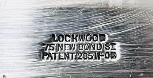 UNUSUAL NOVELTY ANTIQUE SILVER PLATED TOAST RACK BY LOCKWOOD OF BOND STREET - ADDITIONAL PHOTO 7