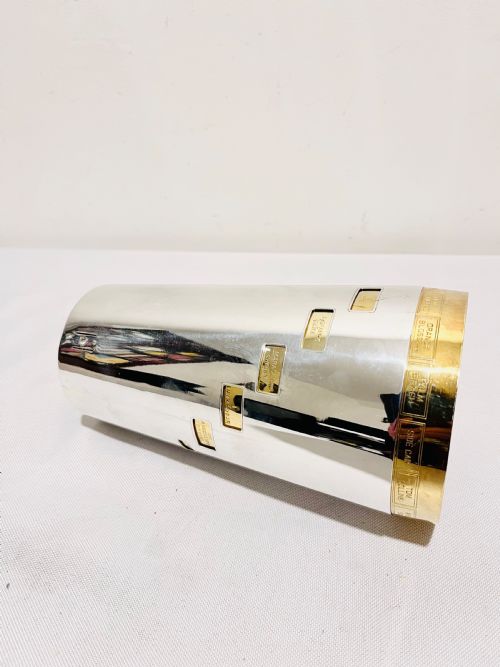 SMART VINTAGE SILVER PLATED DIAL A DRINK COCKTAIL SHAKER BY NAPIER - ADDITIONAL PHOTO 4
