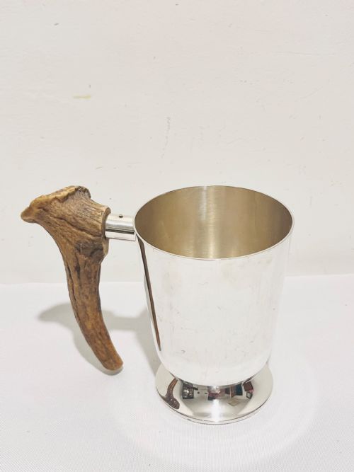 vintage silver plated tankard by pinder brothers c1950 - CATEGORY: ANTIQUE SILVER - DATED 1950