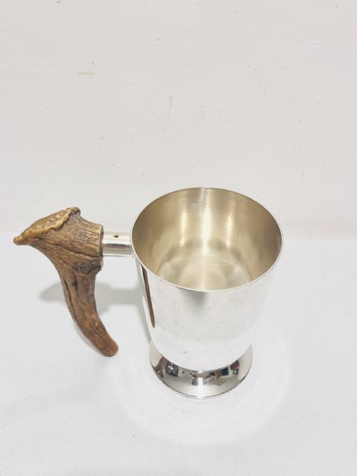 VINTAGE SILVER PLATED TANKARD BY PINDER BROTHERS C1950 - ADDITIONAL PHOTO 2