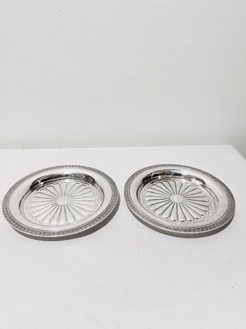 WINE COASTERS BY CHRISTOFLE FRANCE C1920 - ADDITIONAL PHOTO 3