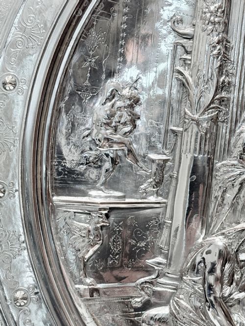 ELKINGTON CO ANTIQUE SILVER PLATE ELECTROTYPE C1870 - ADDITIONAL PHOTO 3