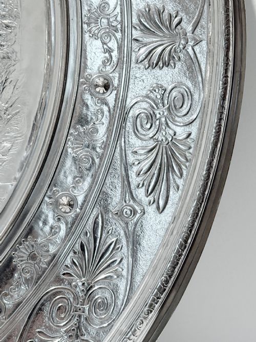 ELKINGTON CO ANTIQUE SILVER PLATE ELECTROTYPE C1870 - ADDITIONAL PHOTO 4