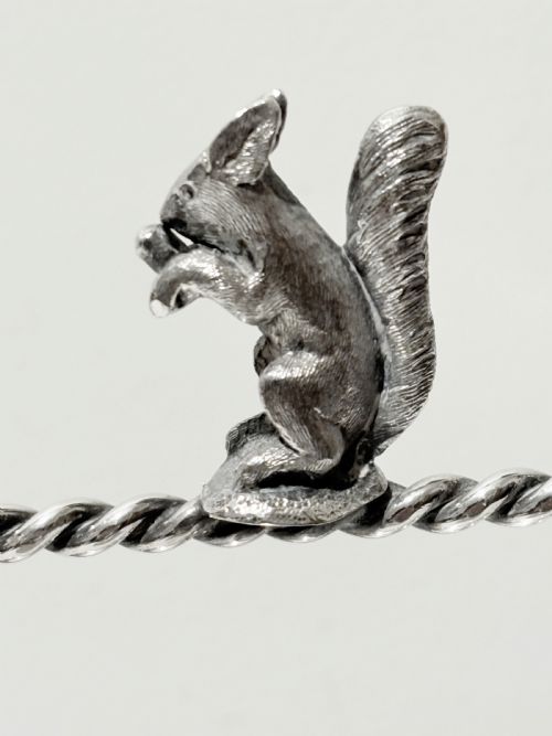 NOVELTY NUT DISH BY WALKER HALL C1900 - ADDITIONAL PHOTO 1