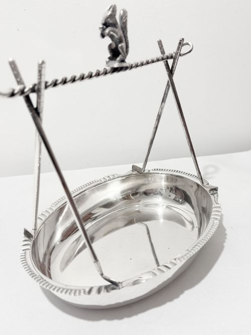NOVELTY NUT DISH BY WALKER HALL C1900 - ADDITIONAL PHOTO 3